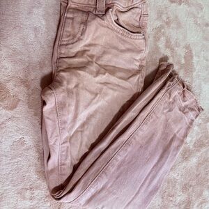 Cat & Jack Mauve Rose 5T Distressed Jeans For Girl Stretch‎ Material